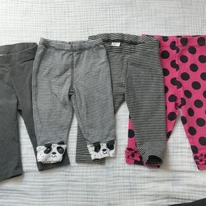 Baby girl pants bundle